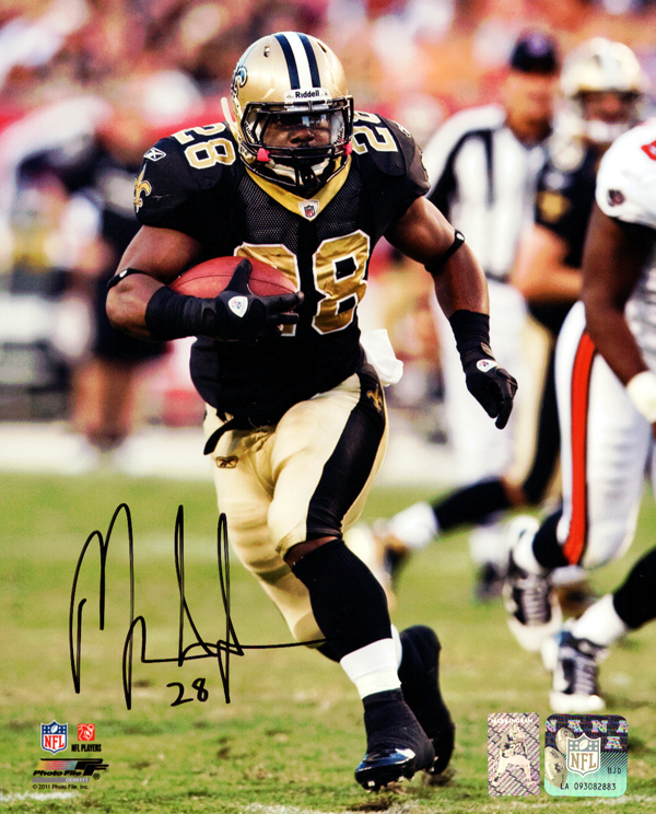 Mark Ingram Autographed 8X10 Photo New Orleans Saints Mi Holo #76064 Image a