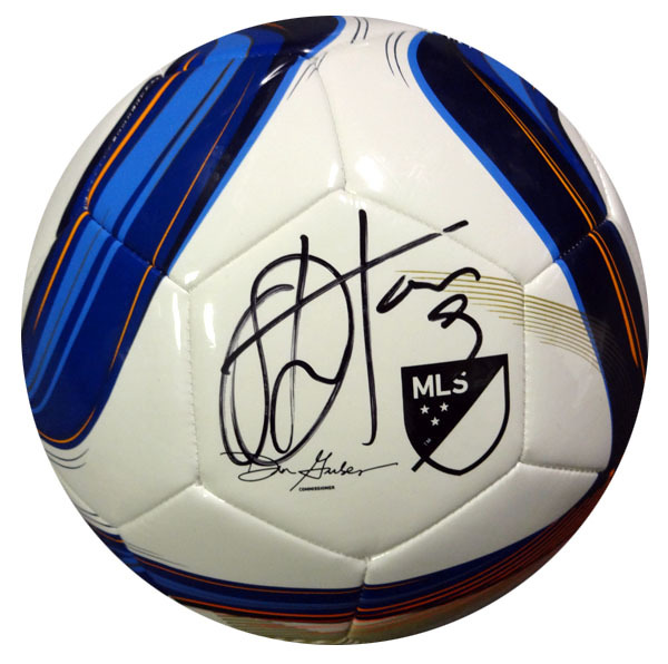 Obafemi Martins Autographed Adidas Nativo Soccer Ball Seattle Sounders Mcs Holo #90814 Image a