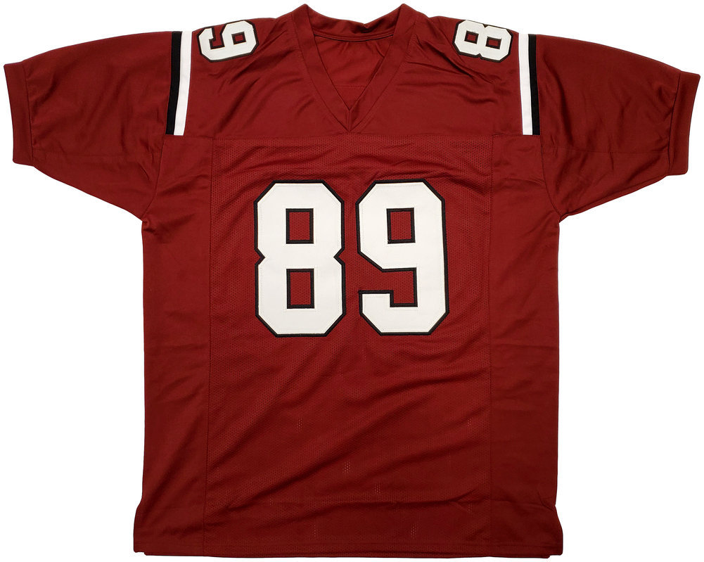 South Carolina Gamecocks Bryan Edwards Autographed Red Jersey Beckett Beckett Image a