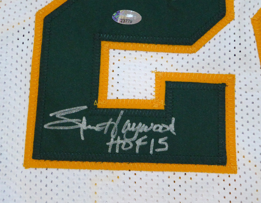 Seattle Sonics Spencer Haywood Autographed White Jersey "HOF 15" Mcs Holo #104225 Image a