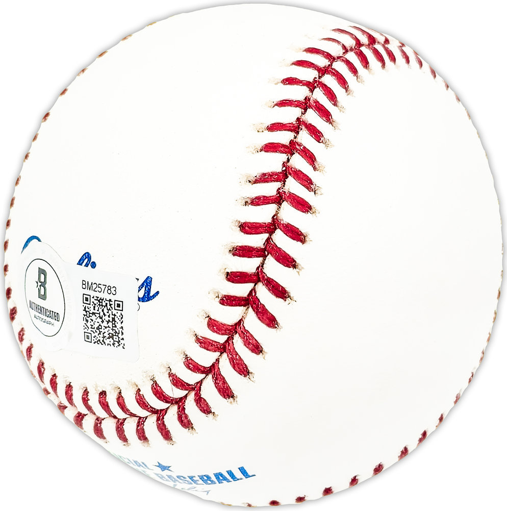 Steve Demeter Autographed Official MLB Baseball Detroit Tigers