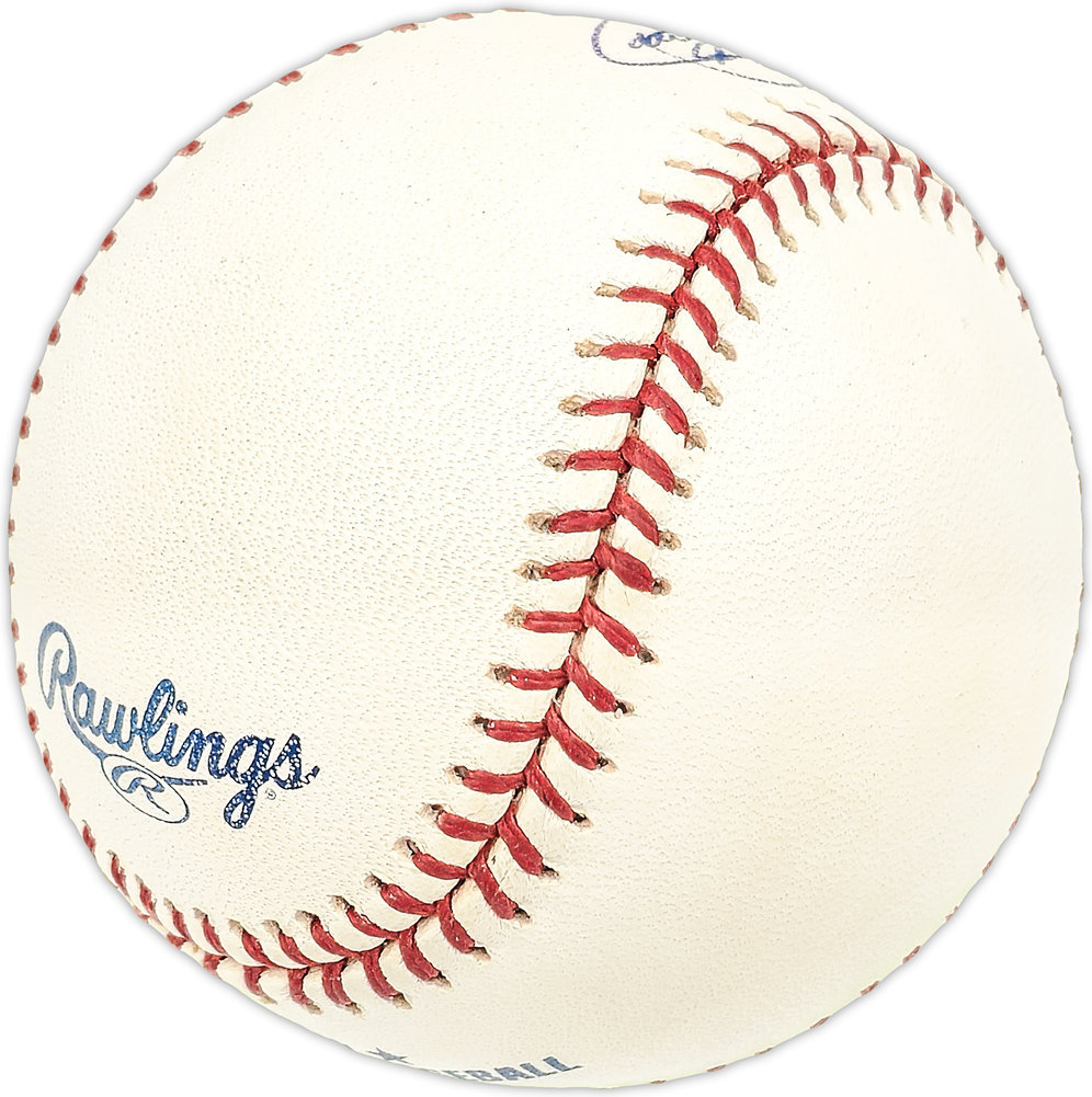 Steve Karsay Autographed Official MLB Baseball Oakland A's, Cleveland Indians #227642 Image a