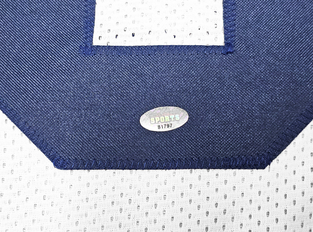 Seattle Seahawks Steve Largent Autographed White Jersey "HOF 95" Mcs Holo #112486 Image a