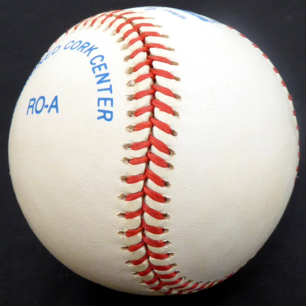 Steve Ridzik Autographed Official Al Baseball Philadelphia Phillies Beckett Beckett Image a