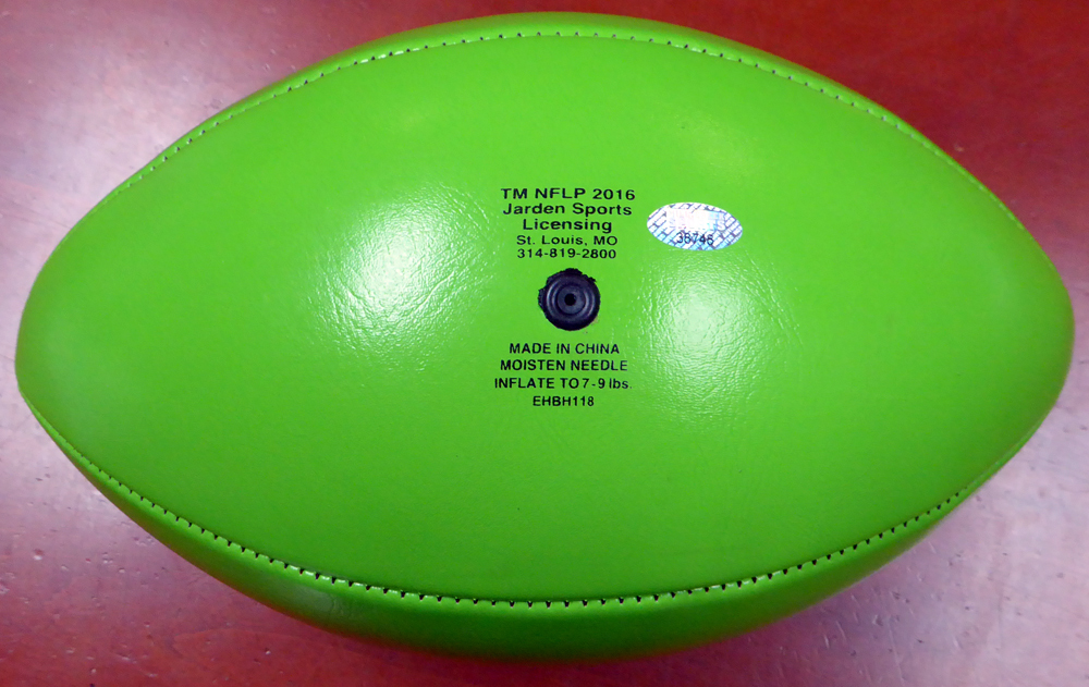 Steven Hauschka Autographed Seattle Seahawks Green Logo Football Mcs Holo #112615 Image a