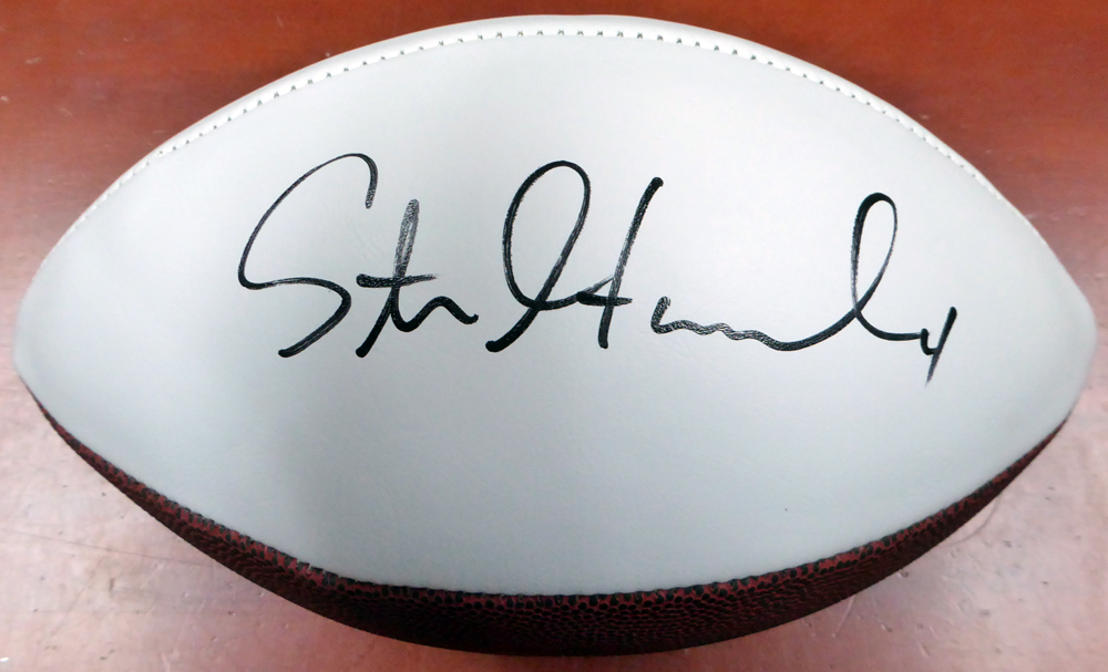 Steven Hauschka Autographed Seattle Seahawks White Logo Football Mcs Holo #112614 Image a