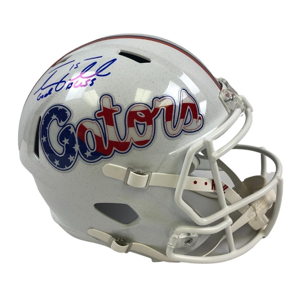 Tim tebow autographed helmet best sale