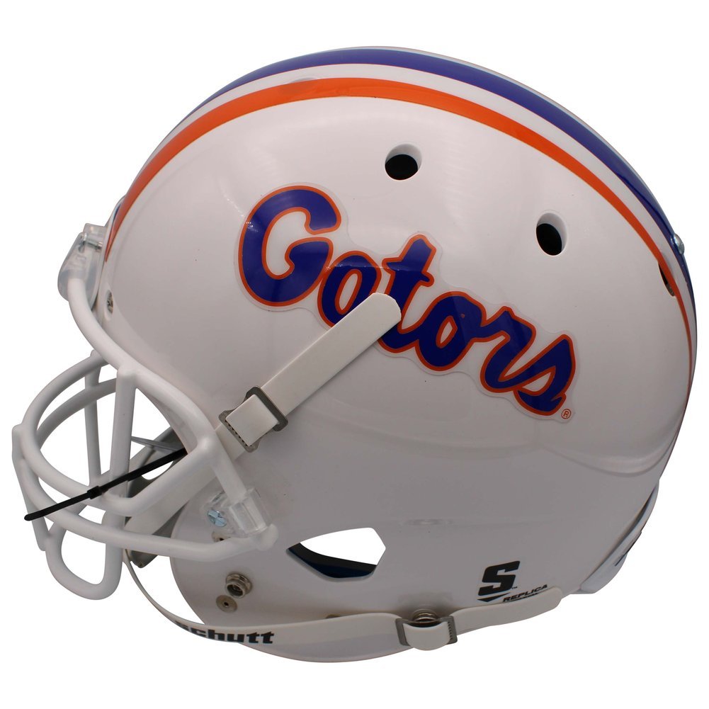 Tim Tebow Autographed Signed Florida Gators Schutt White Full Size Replica  Helmet with 07 Heisman Inscription - JSA Authentic