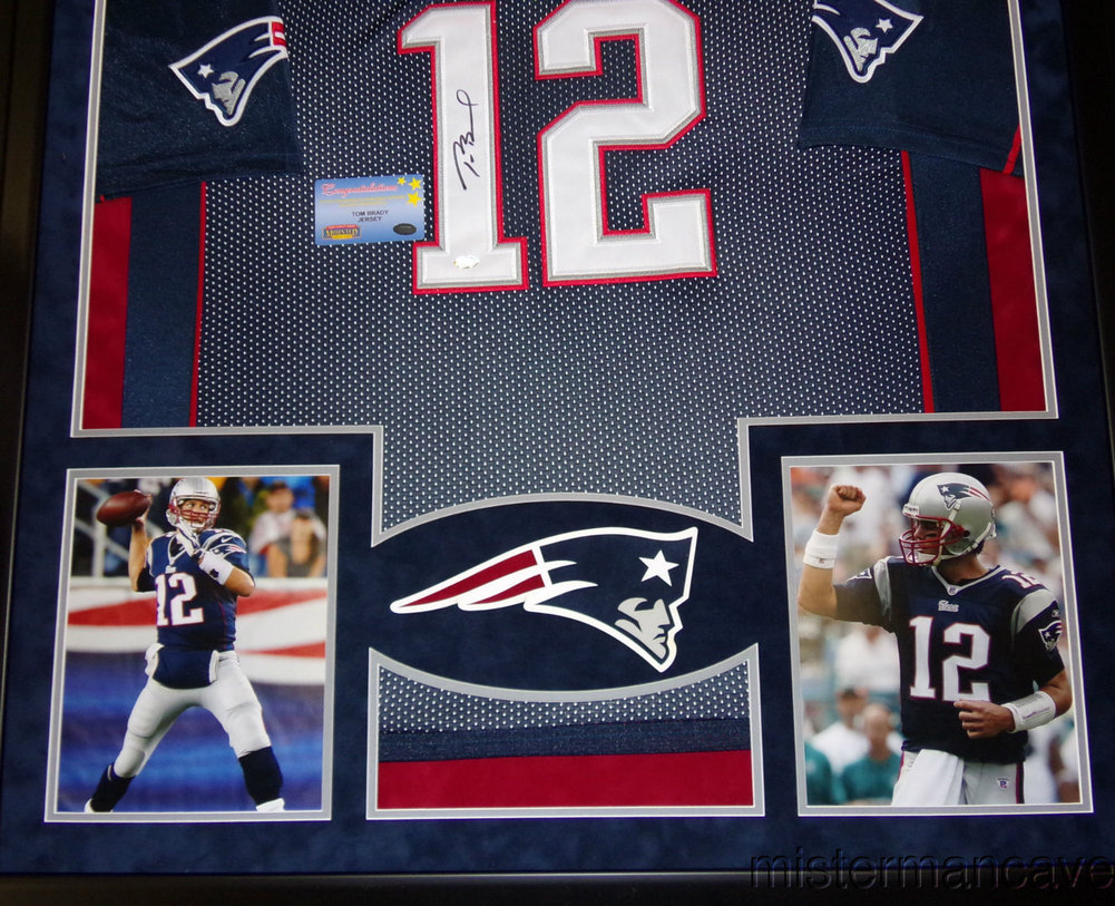 tom brady signed jersey mounted memories tom brady signed jersey mounted memories