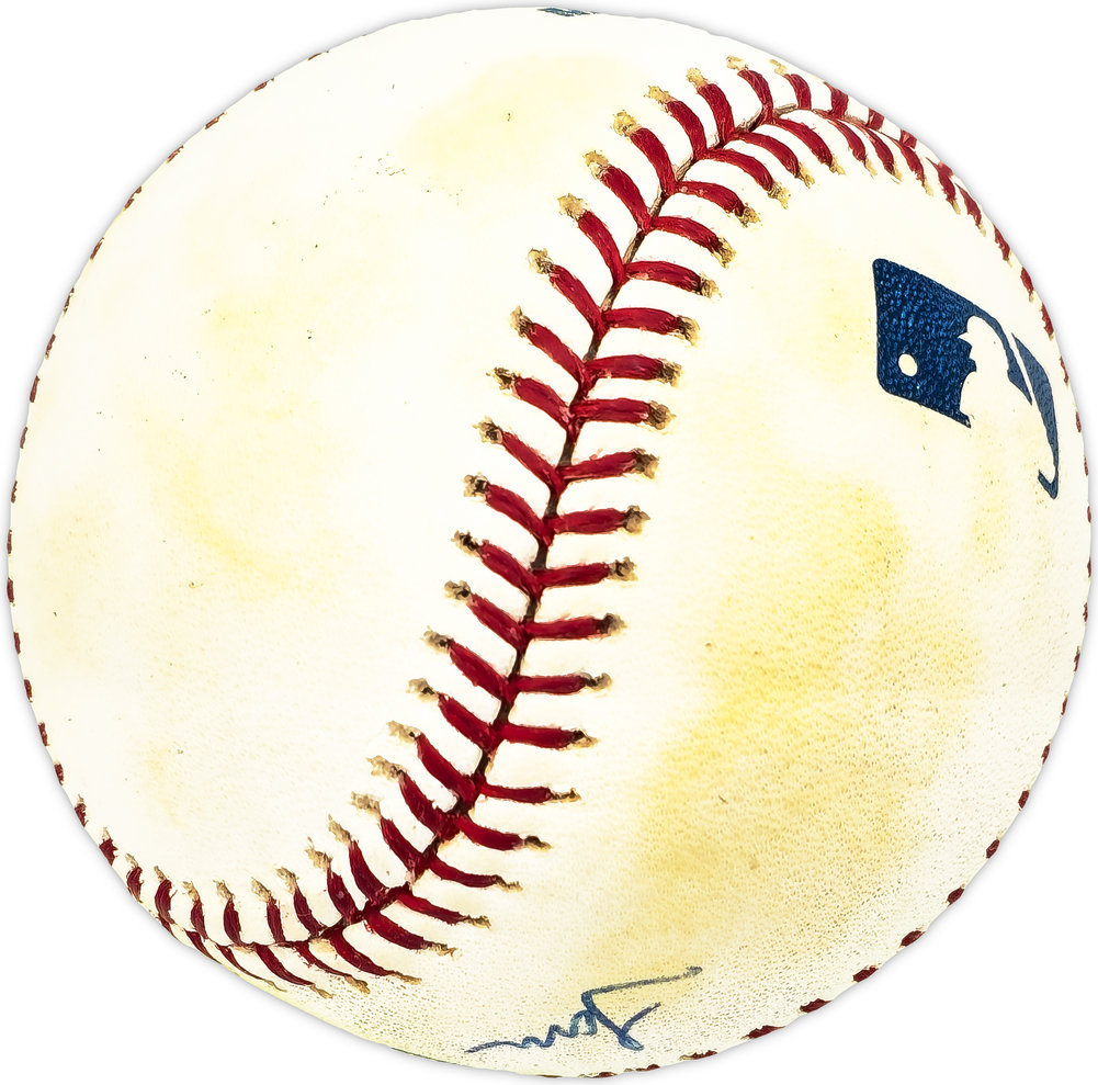 Tom Tellman Autographed Official MLB Baseball Milwaukee Brewers #229839 Image a