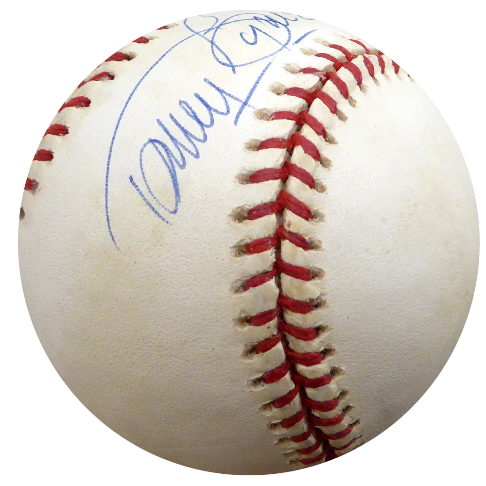 Tommy Byrne Autographed Official Al Baseball New York Yankees Beckett Beckett Image a