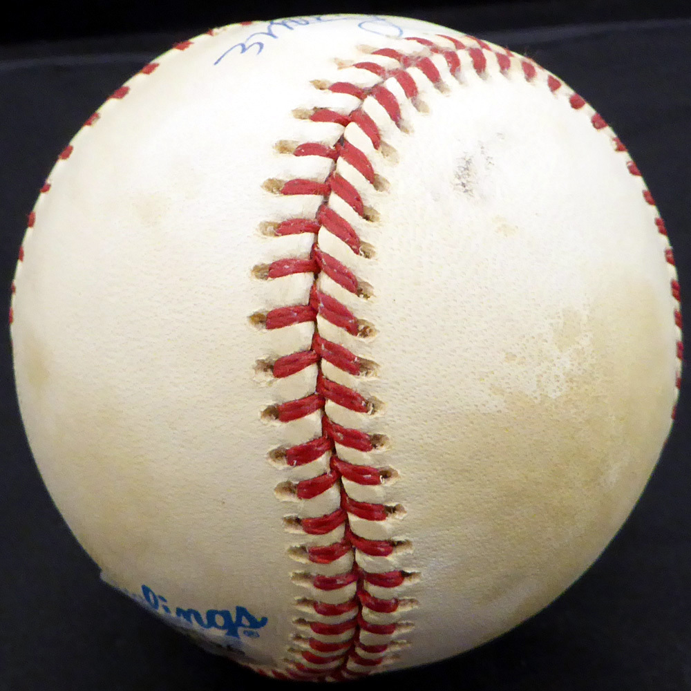 Tommy Byrne Autographed Official Al Baseball New York Yankees Beckett Beckett Image a