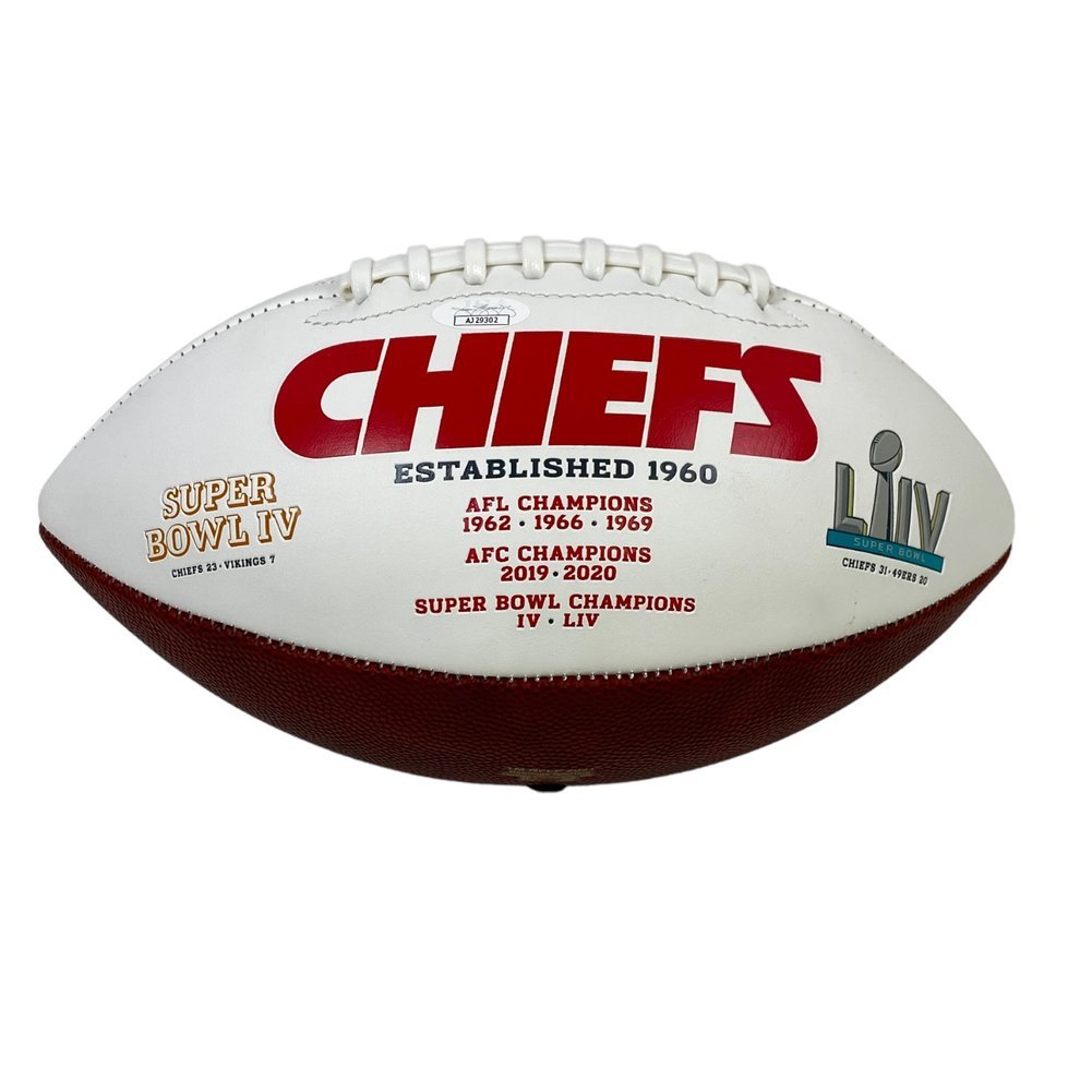 Tommy Townsend Kansas City Chiefs Authentic Autographed Signed White