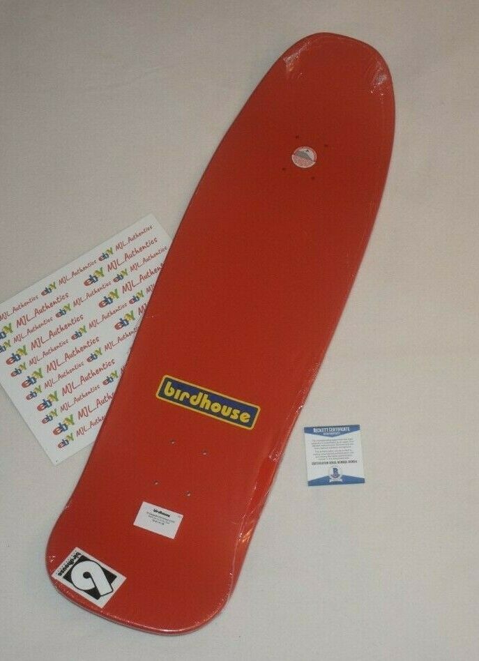 Tony Hawk Autographed Signed Autographed Birdhouse Gargoyle Skateboard