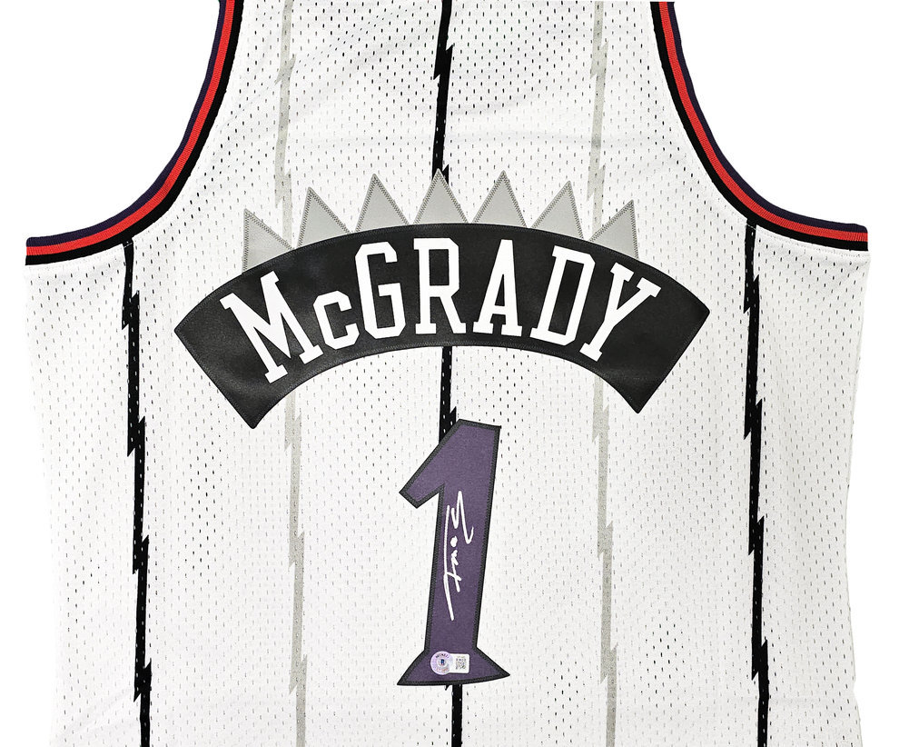 Tracy McGrady Raptors Signed Mitchell & Ness Classics Swingman