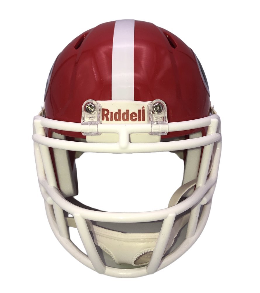 Travon Walker Autographed Signed Georgia Bulldogs 2021 National Champions Riddell Speed Mini Helmet - Beckett Authentic Image a