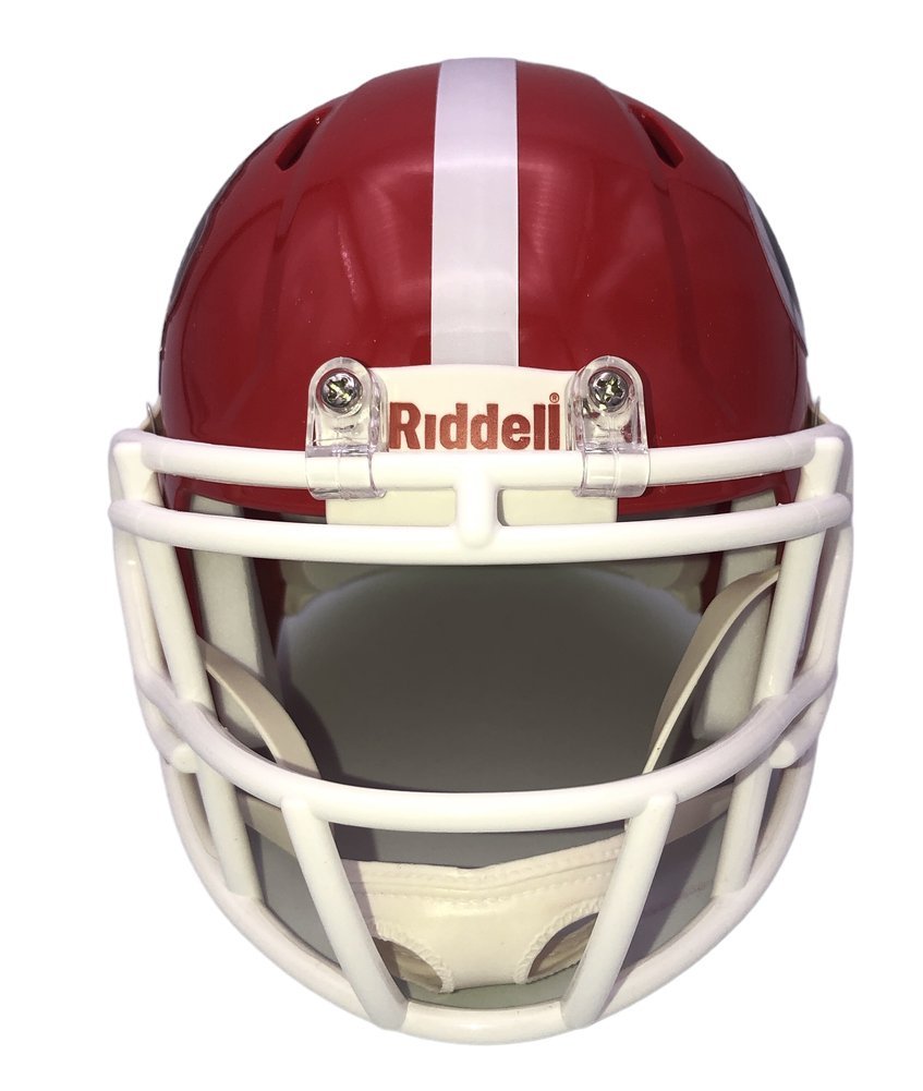 Travon Walker Signed Georgia Bulldogs Riddell Speed Mini Helmet - Beckett QR Image a