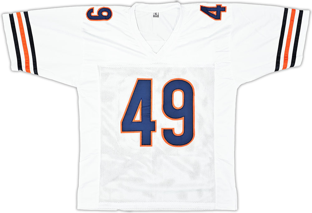 Chicago Bears Tremaine Edmunds Autographed White Jersey Beckett Beckett Witness #221052 Image a