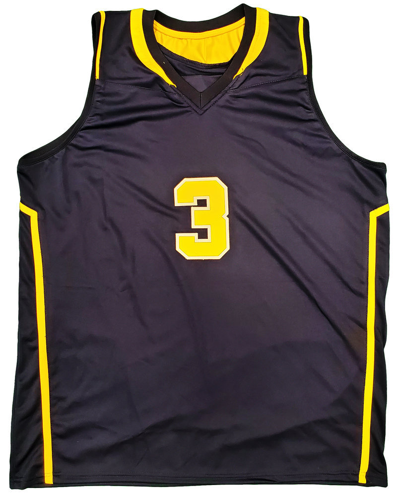 Michigan Wolverines Trey Burke Autographed Blue Jersey PSA/DNA Image a