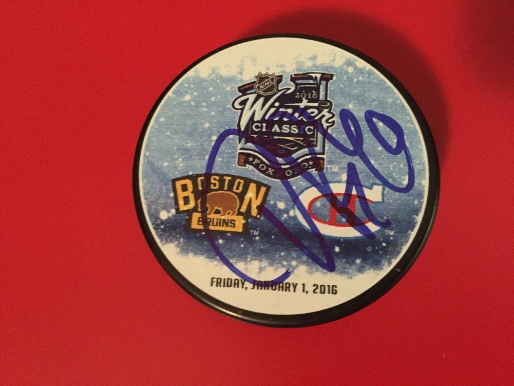 Tuukka Rask Autographed Signed Bruins Winter Classic 2016 Auto
