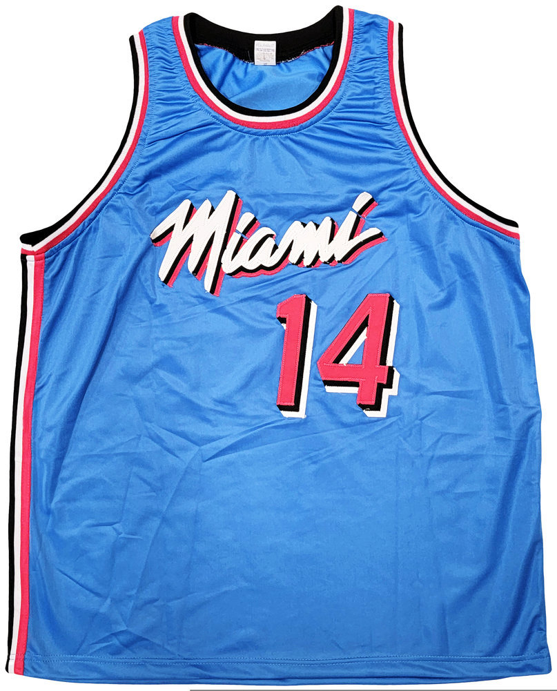 Miami Heat Tyler Herro Autographed Blue Jersey JSA Image a