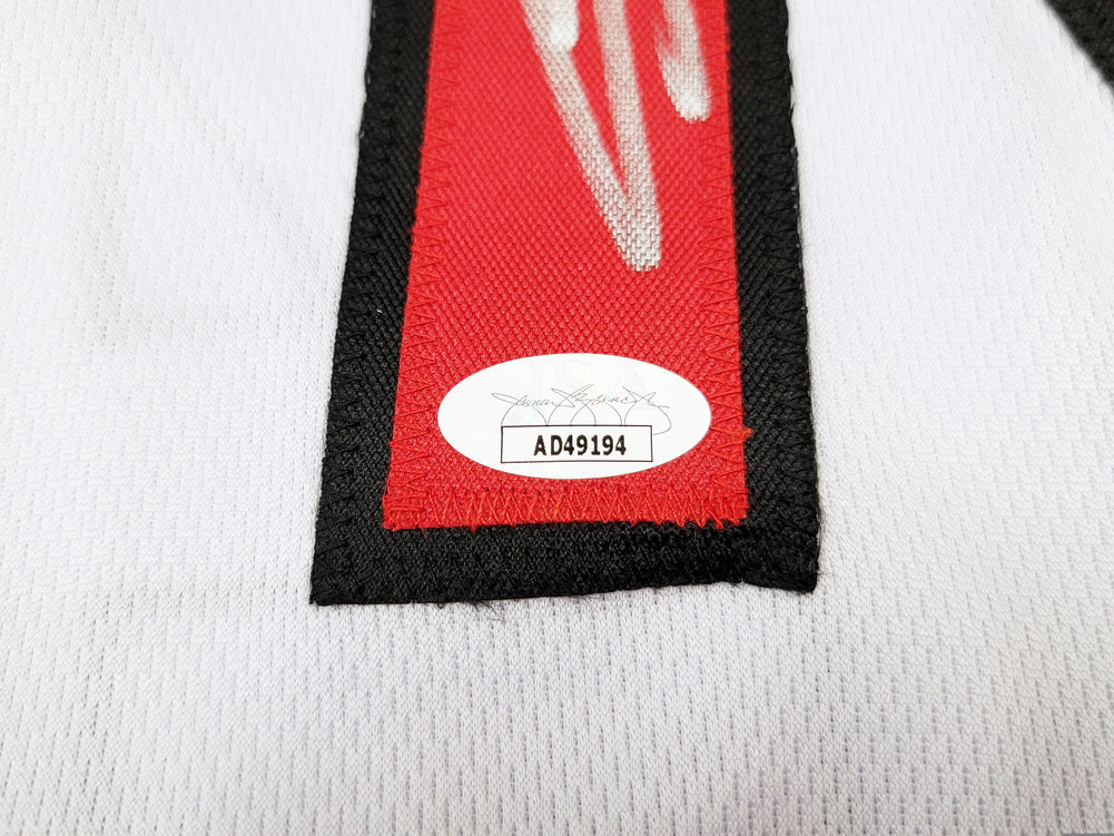 Miami Heat Tyler Herro Autographed White Jersey JSA Image a