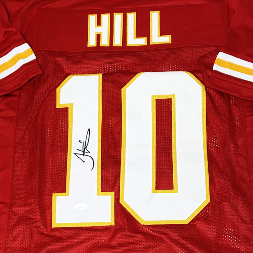 Tyreek Hill Autographed Signed Kansas City Chiefs Red NFL Jersey- JSA Authentic