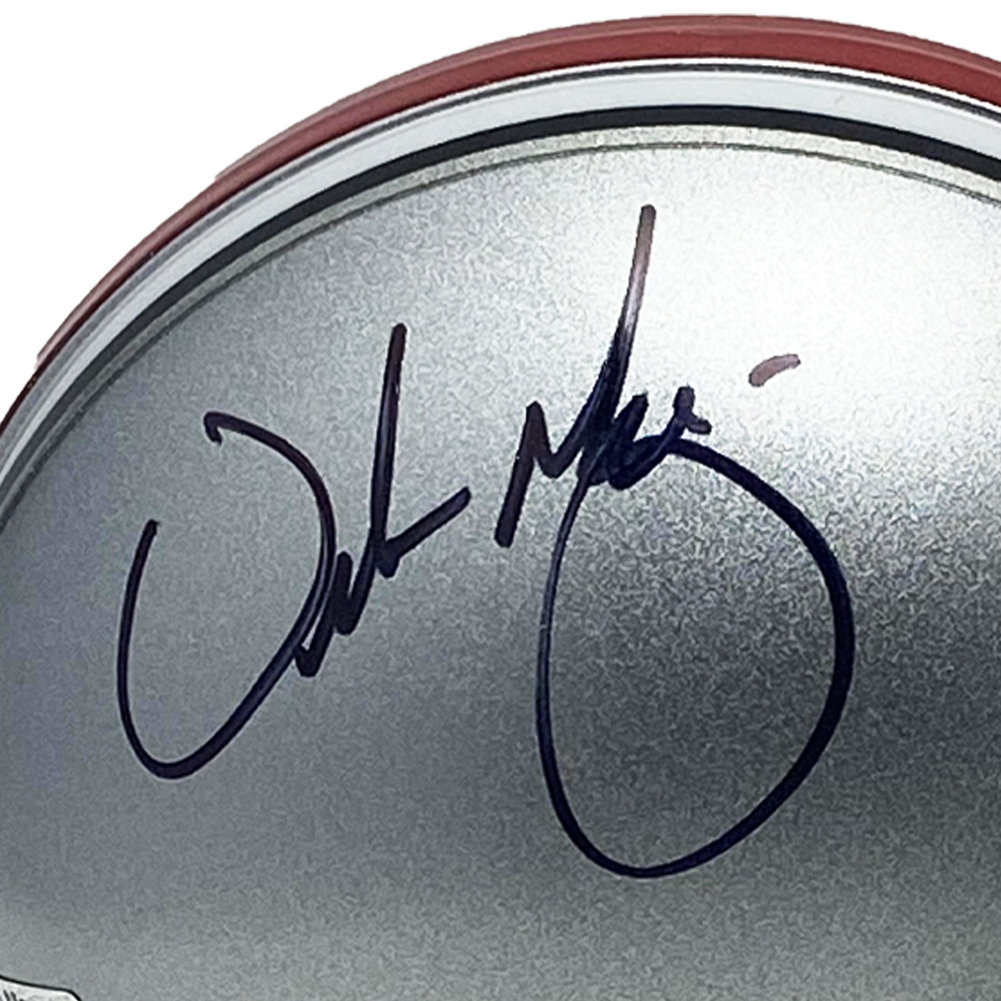 Urban Meyer Autographed Signed Ohio State Buckeyes Mini Helmet - JSA Authentic Image a