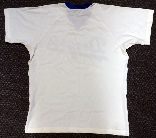 Los Angeles Dodgers Walter "Walt" Alston Autographed White Jersey "Smokey" PSA/DNA Image a