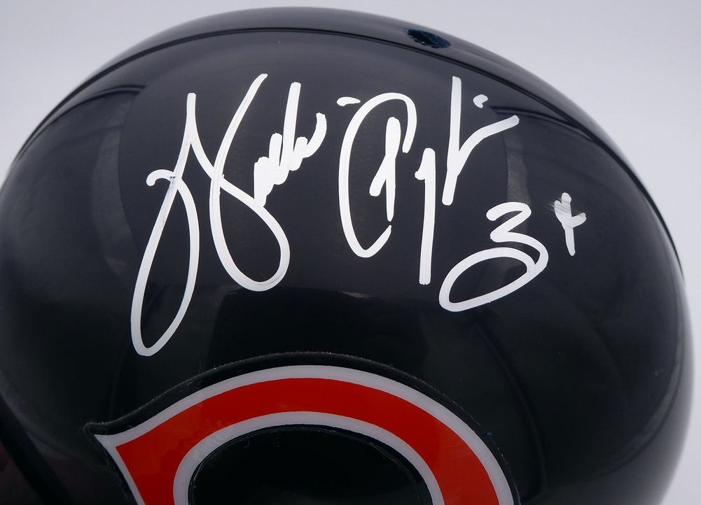 Walter Payton Autographed Signed Chicago Bears Full Size Repica Helmet PSA/DNA Image a