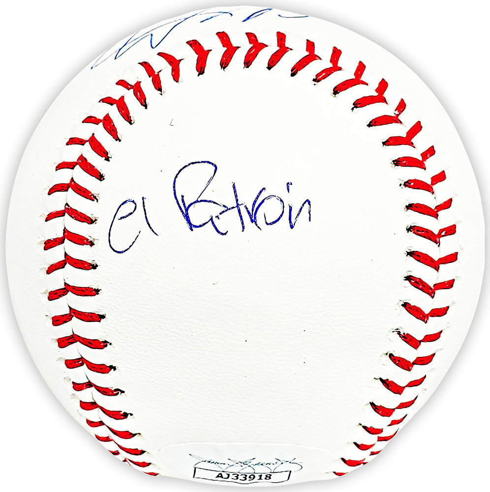 Wander Franco Autographed Official MLB Baseball Tampa Bay Rays "El Patron" JSA Image a