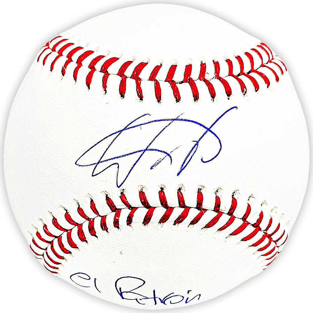 Wander Franco Autographed Official MLB Baseball Tampa Bay Rays "El Patron" JSA Image a