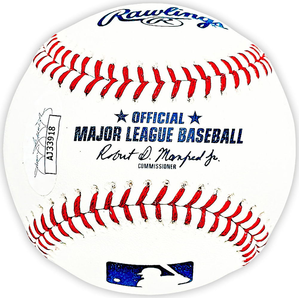 Wander Franco Autographed Official MLB Baseball Tampa Bay Rays "El Patron" JSA Image a