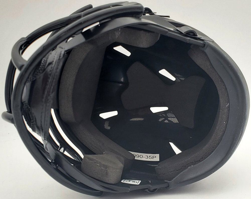 Warren Moon Autographed Signed Minnesota Vikings Eclipse Black Mini Helmet "HOF 06" Mcs Holo #197050 Image a