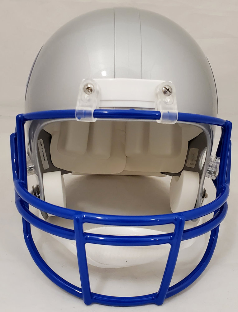 Warren Moon Autographed Signed Seattle Seahawks Full Size Gray Replica Throwback Helmet "HOF 06" Mcs Holo #187028 Image a