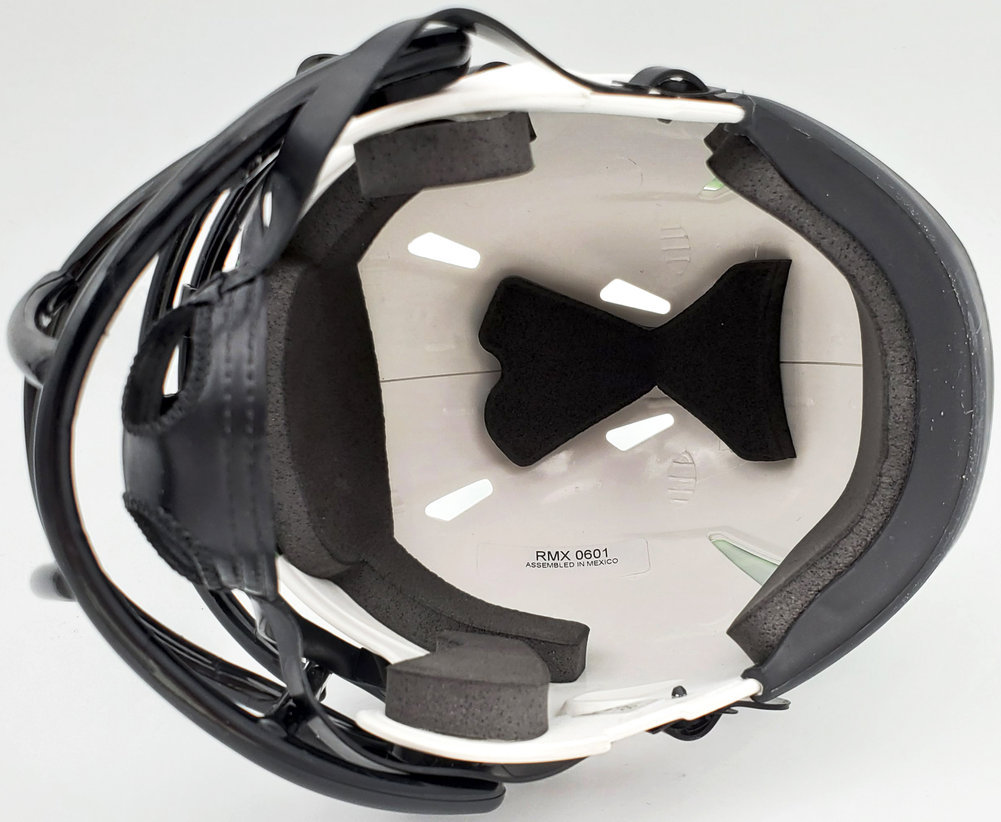 Warren Moon Autographed Signed Seattle Seahawks Lunar Eclipse White Speed Mini Helmet "HOF 06" Mcs Holo #196471 Image a