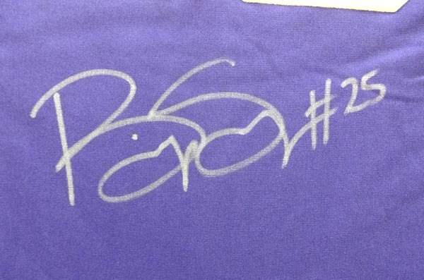 Washington Huskies Bishop Sankey Autographed Signed Purple Nike Jersey Size Xl Mcs Holo #73079 Image a