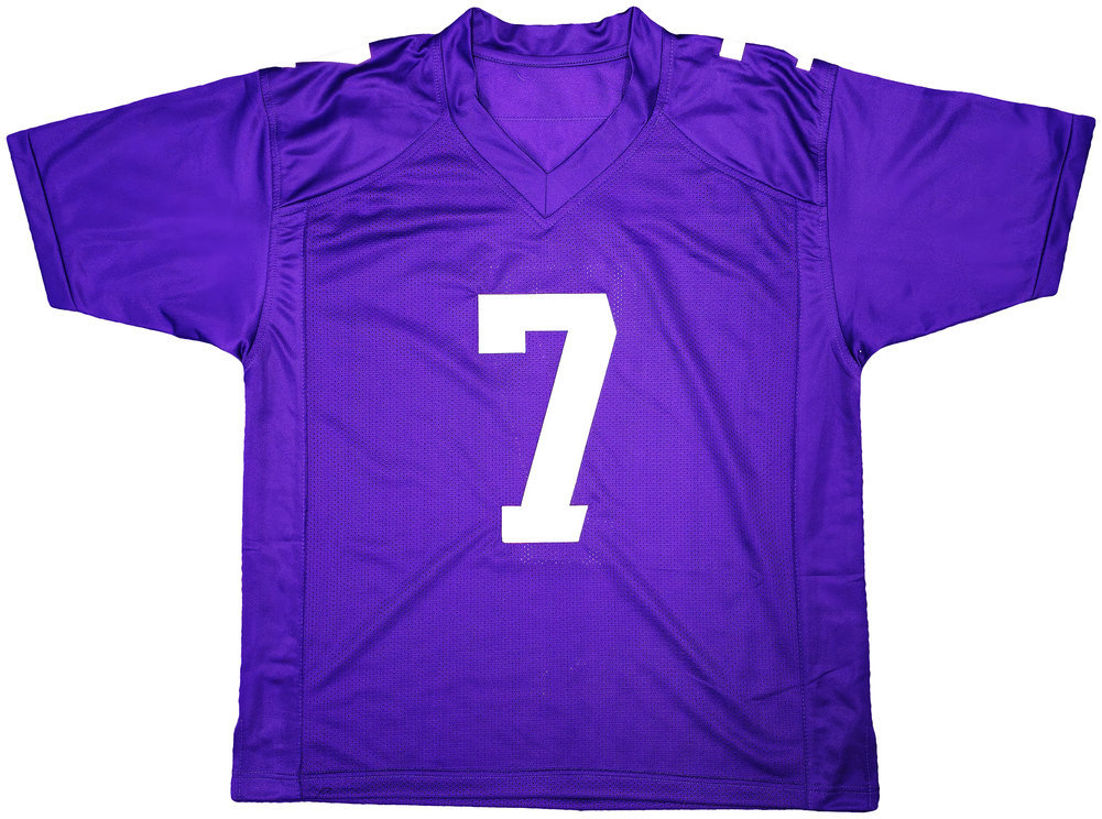 Washington Huskies Dillon Johnson Autographed Purple Jersey Mcs Holo #222081 Image a