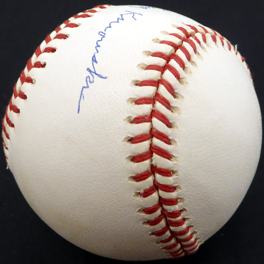 Whitey Kurowski Autographed Signed Official NL Baseball St. Louis Cardinals Memorabilia ...