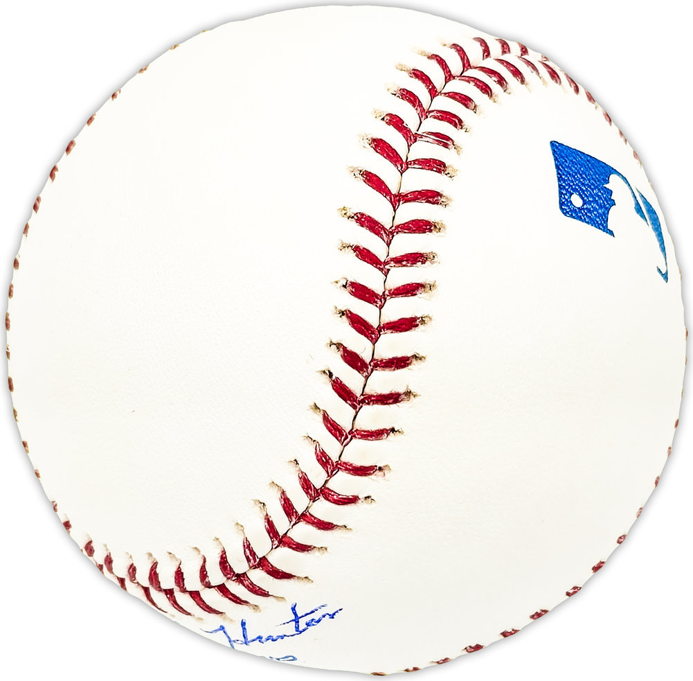 Willard Hunter Autographed Signed Official MLB Baseball Los Angeles Dodgers "62 Dodgers" Beckett Beckett Qr #Bm25212 Image a
