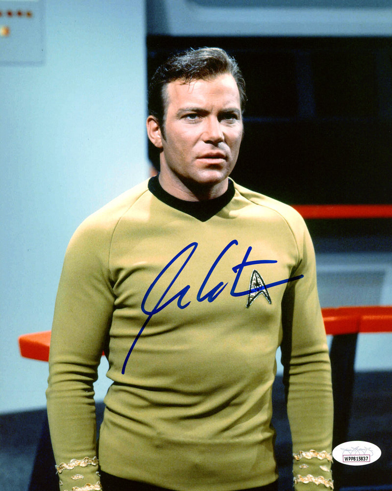 William Shatner Autographed Signed Framed 8X10 Photo Star Trek JSA Image a