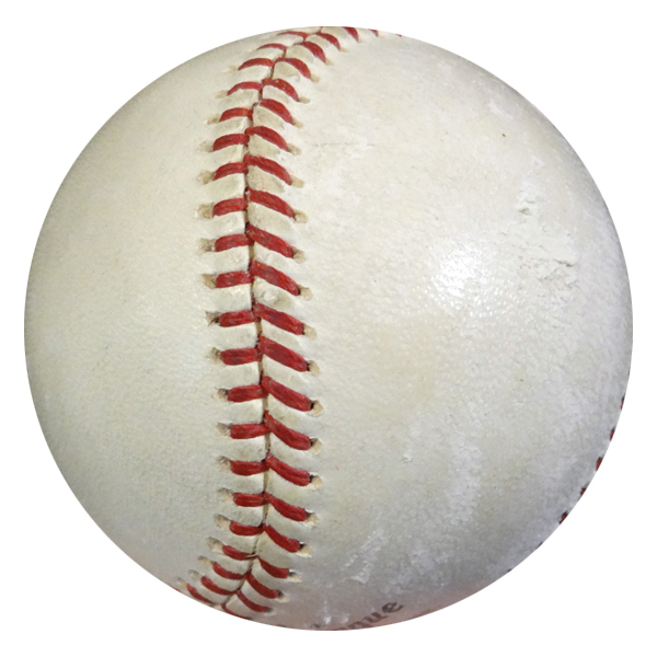 Willie Mays Autographed Signed Nl Giles Baseball San Francisco Giants "Best Wishes" 1950'S Vintage Signature PSA/DNA Image a