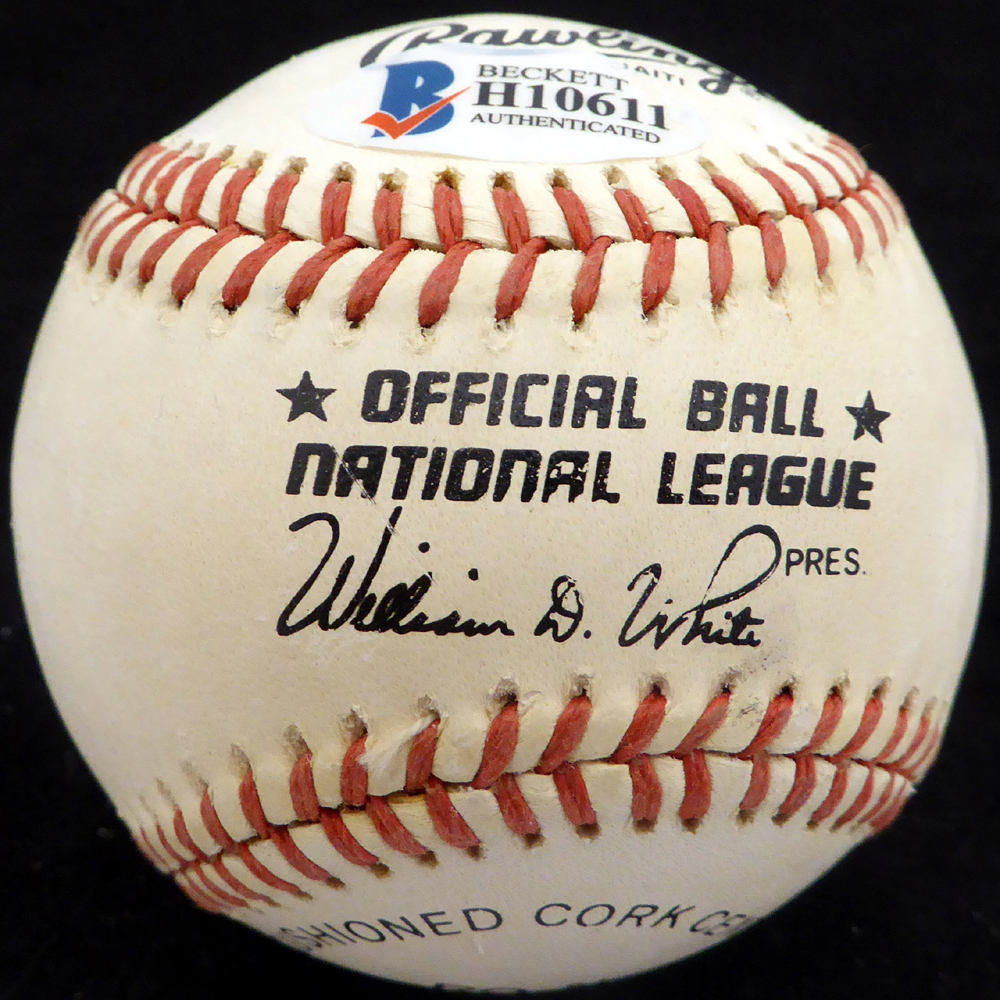 Willie Mays Autographed Signed Official NL Baseball San Francisco