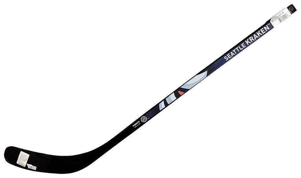 Yanni Gourde Autographed Inglasco 24" Mini Stick Seattle Kraken Fanatics Holo #211608 Image a