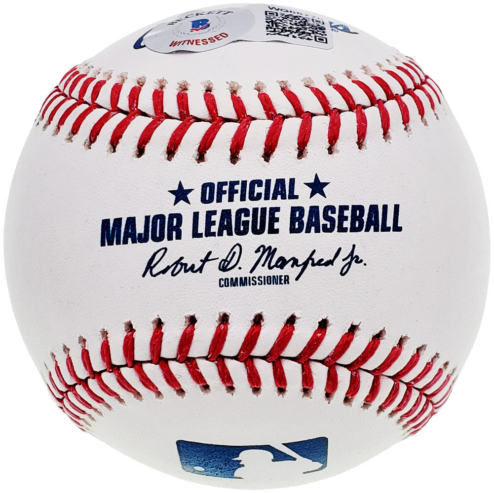 Yordan Alvarez Houston Astros BECKETT WITNESS COA Autographed Signed Official Major League Baseball A 