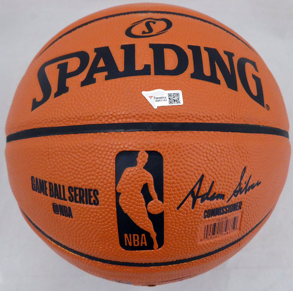 Zion Williamson Autographed Official Spalding I/O Basketball New Orleans Pelicans Fanatics Holo #185089 Image a