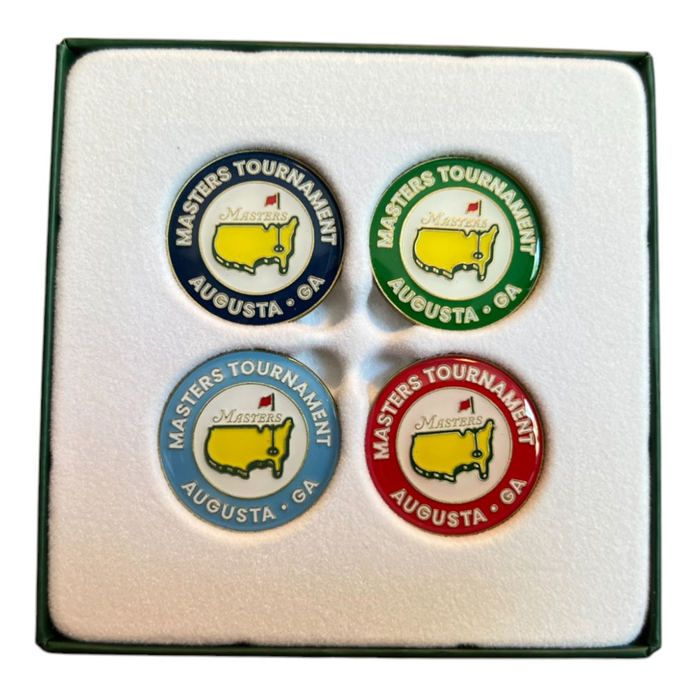 2025 Masters 4-Pack Ball Markers Image a