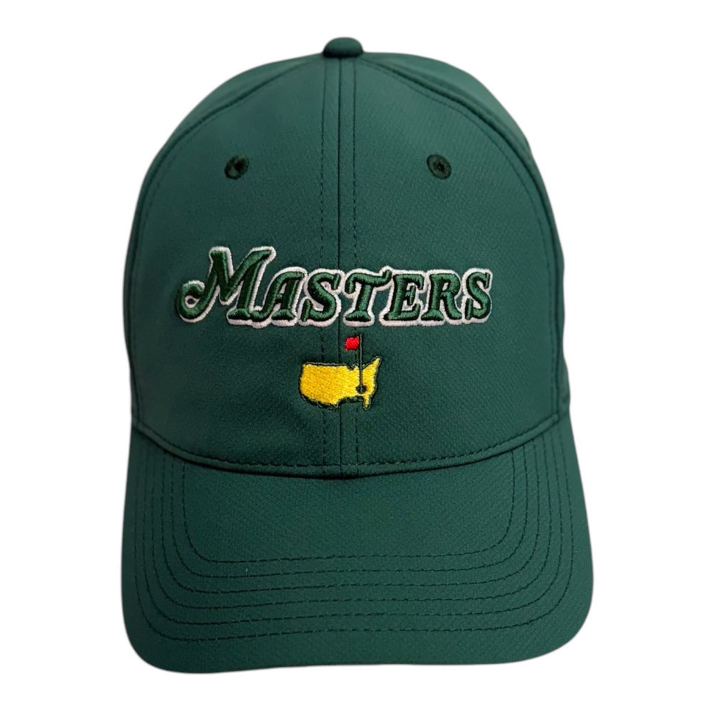 2025 Masters Green Performance Tech Hat Image a