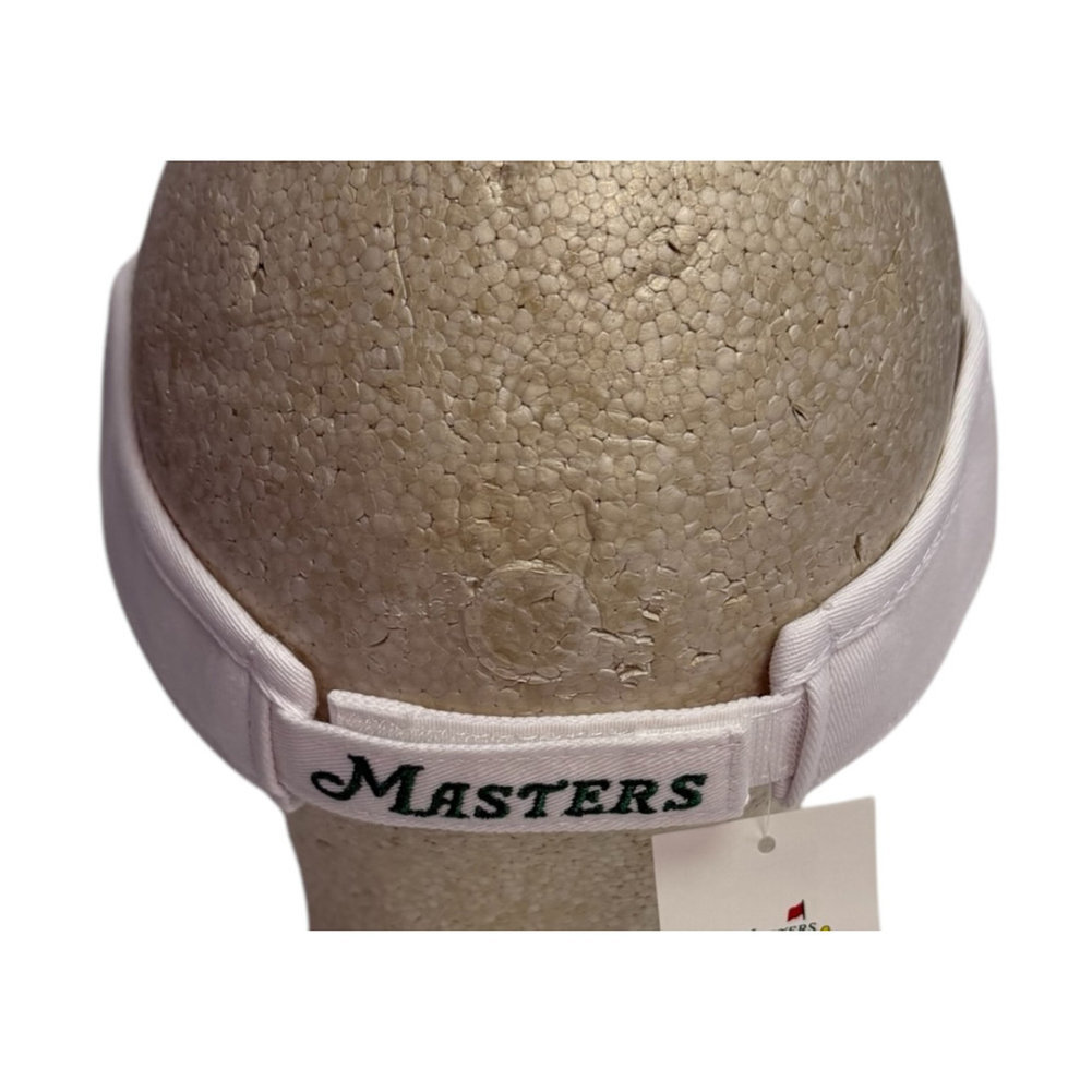 2025 Masters White Low Rider Visor (pre-order) Image a