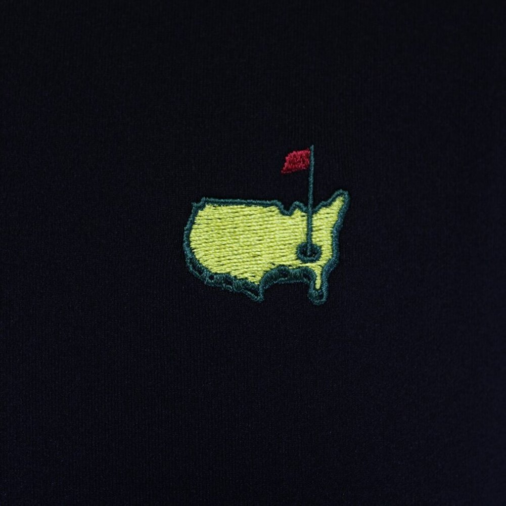 Masters Black Performance Tech Golf Shirt Image a